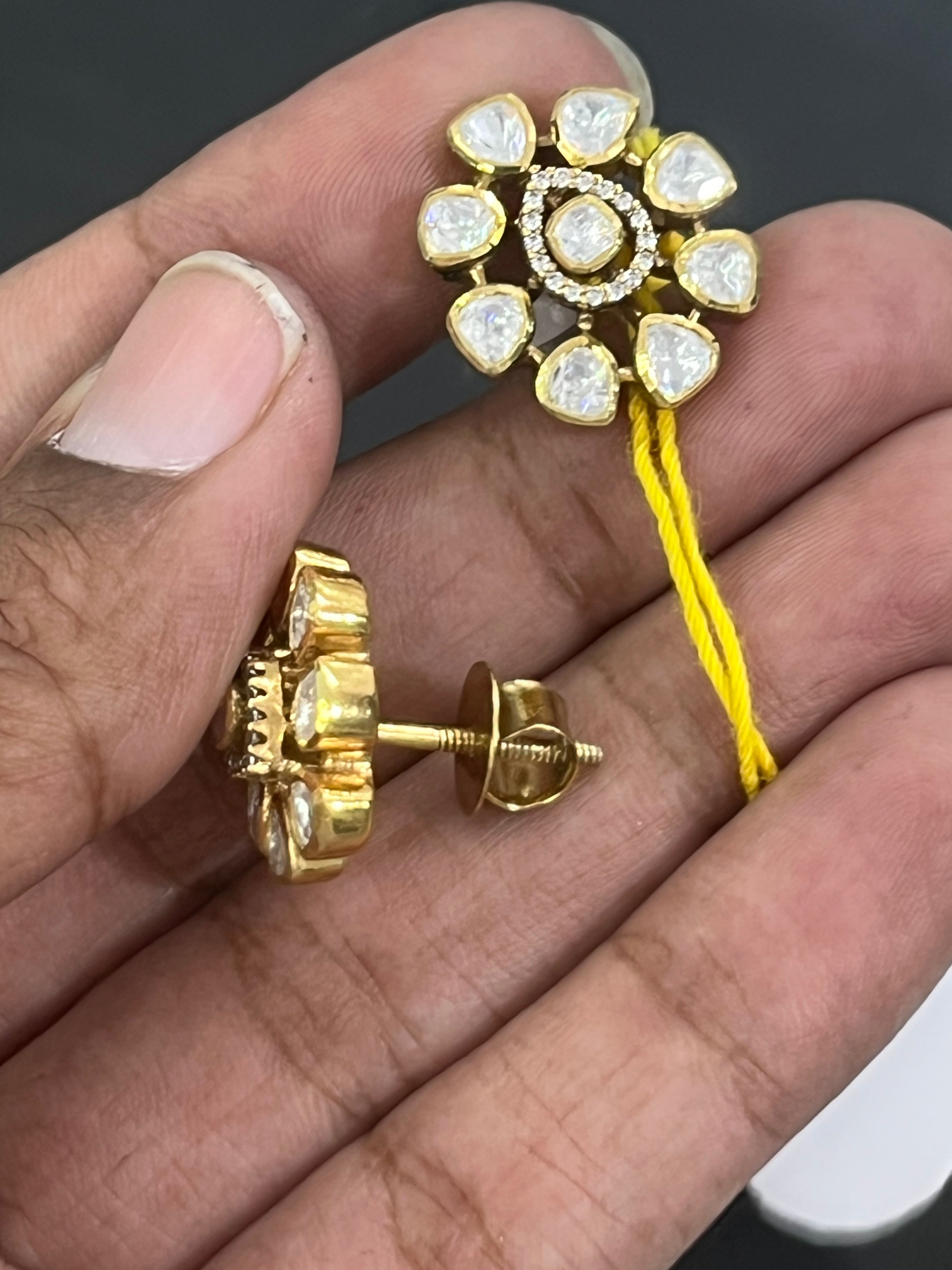 CF031 silver Earrings