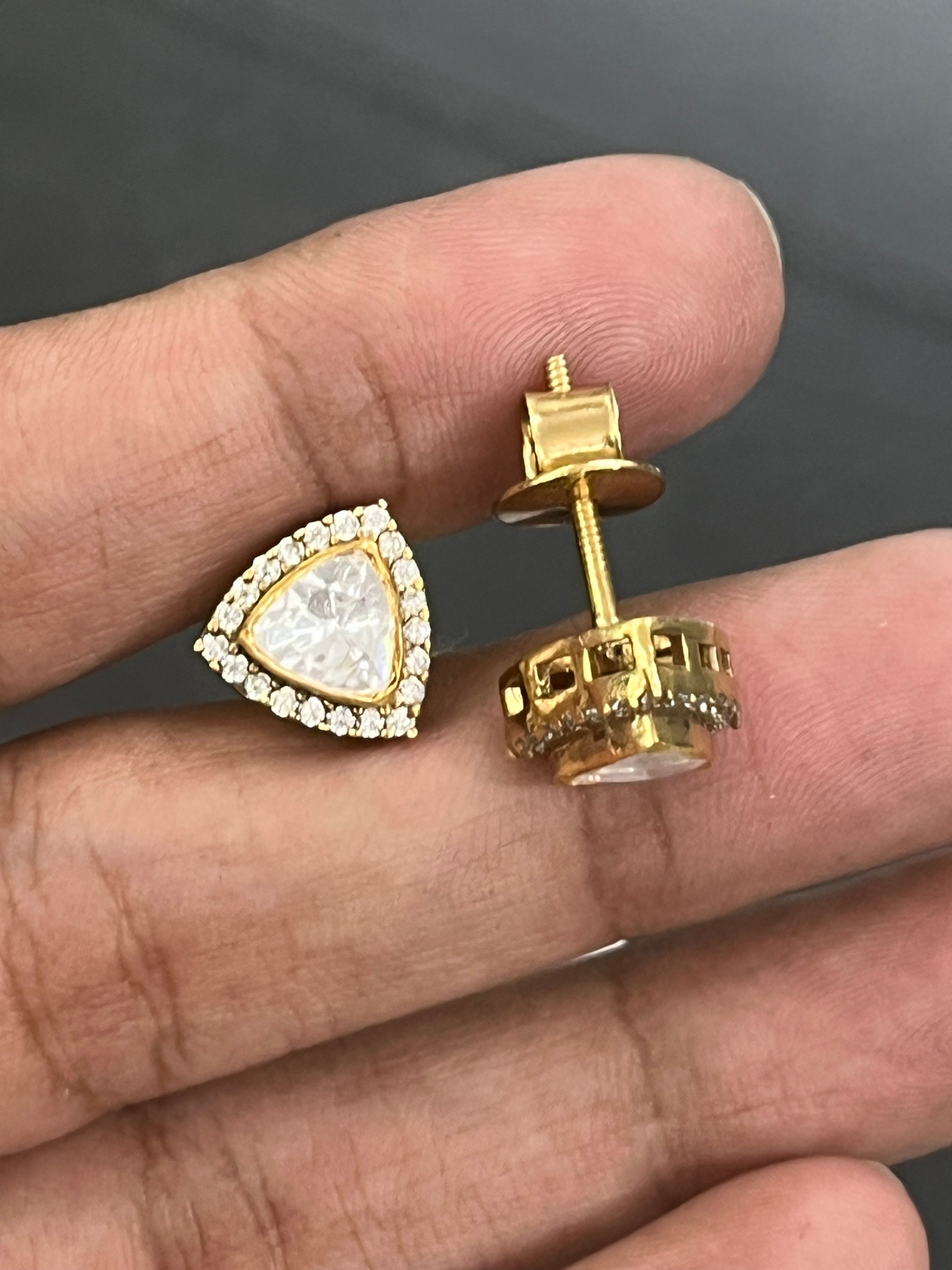 CF032 silver Earrings