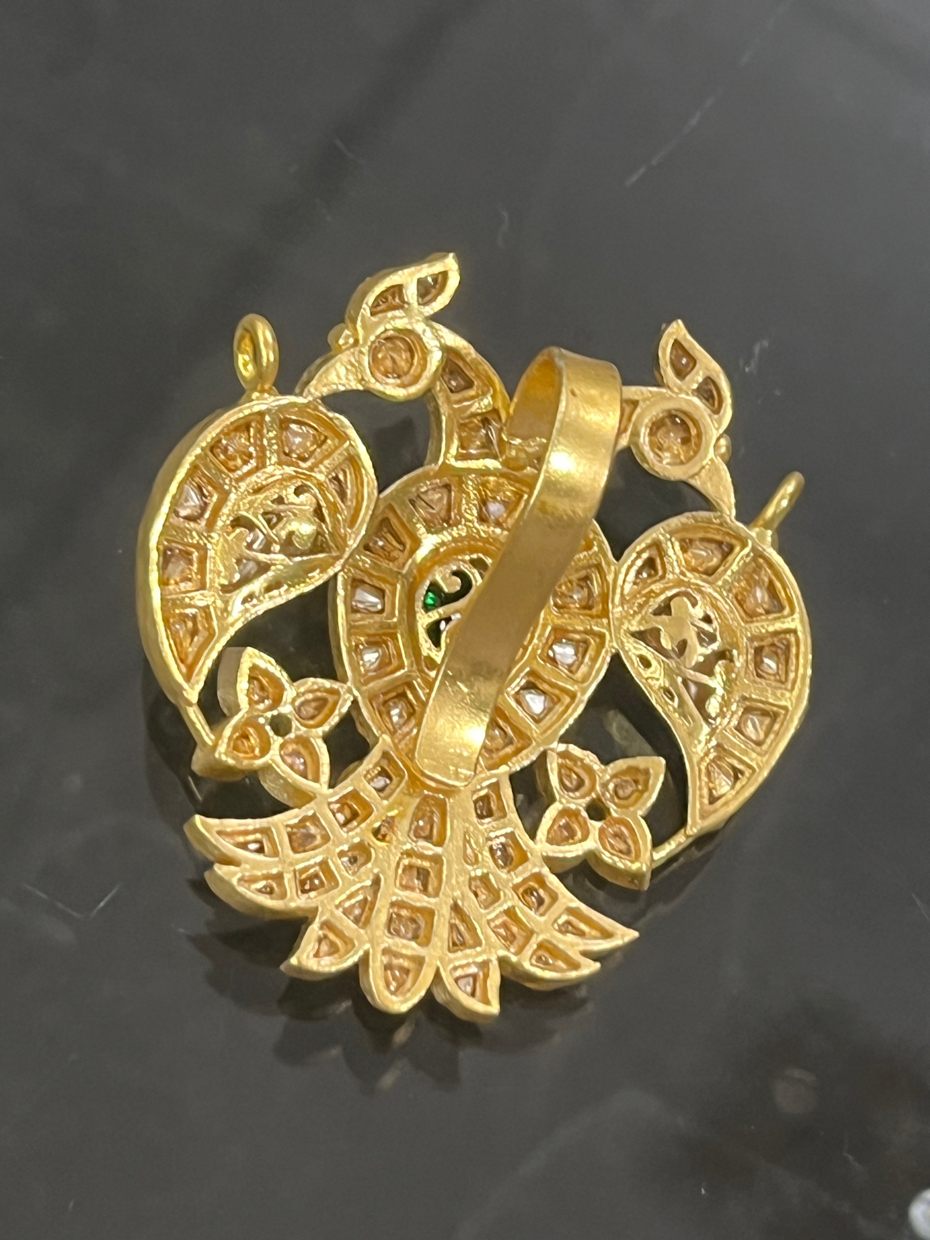 CF035 mosonite pendant