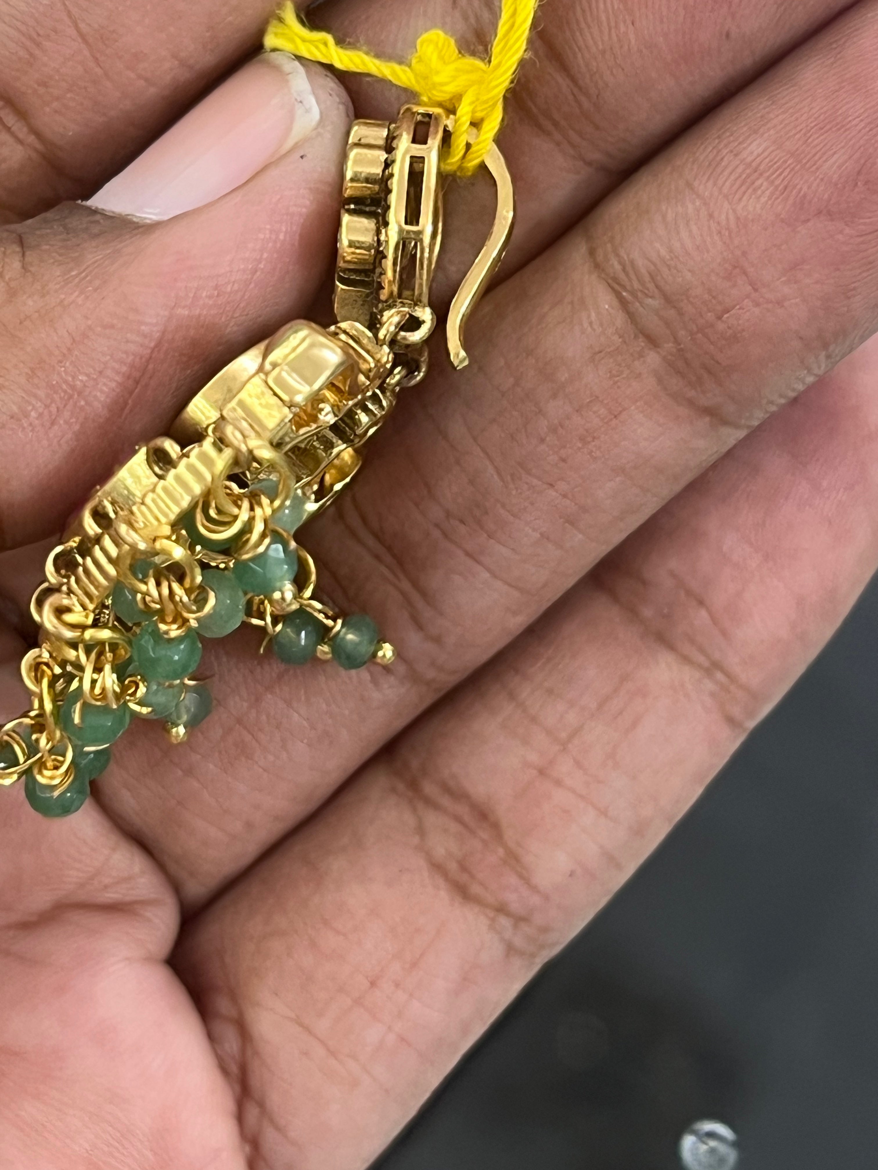 CF042 Kundan pendant