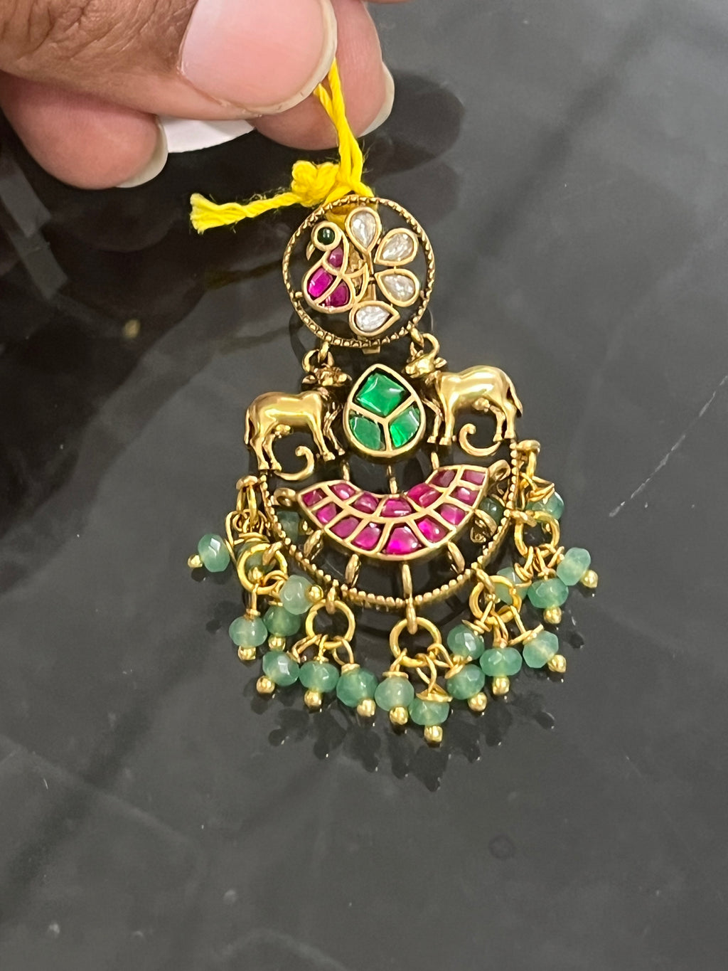 CF042 Kundan pendant
