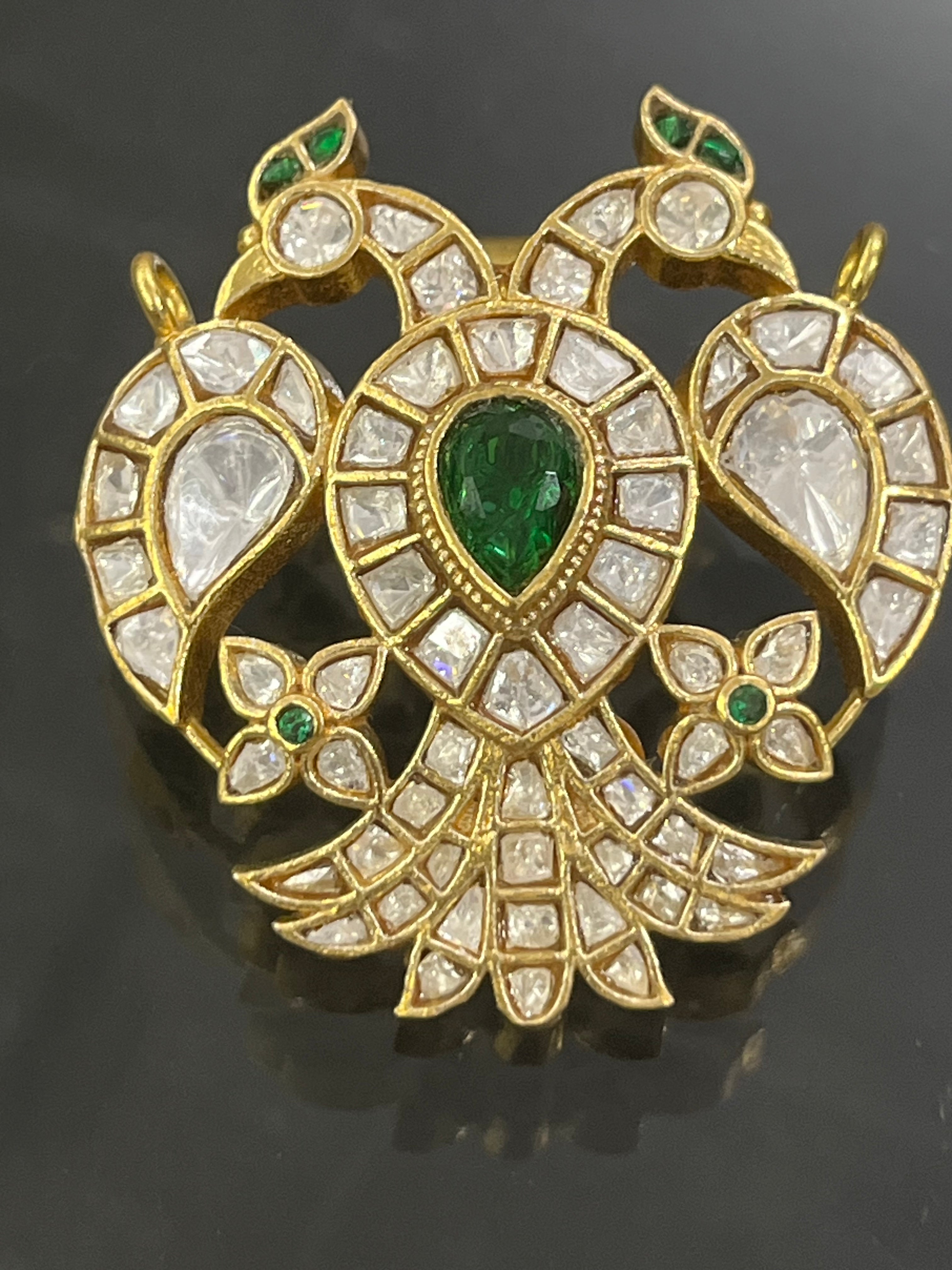 CF035 mosonite pendant