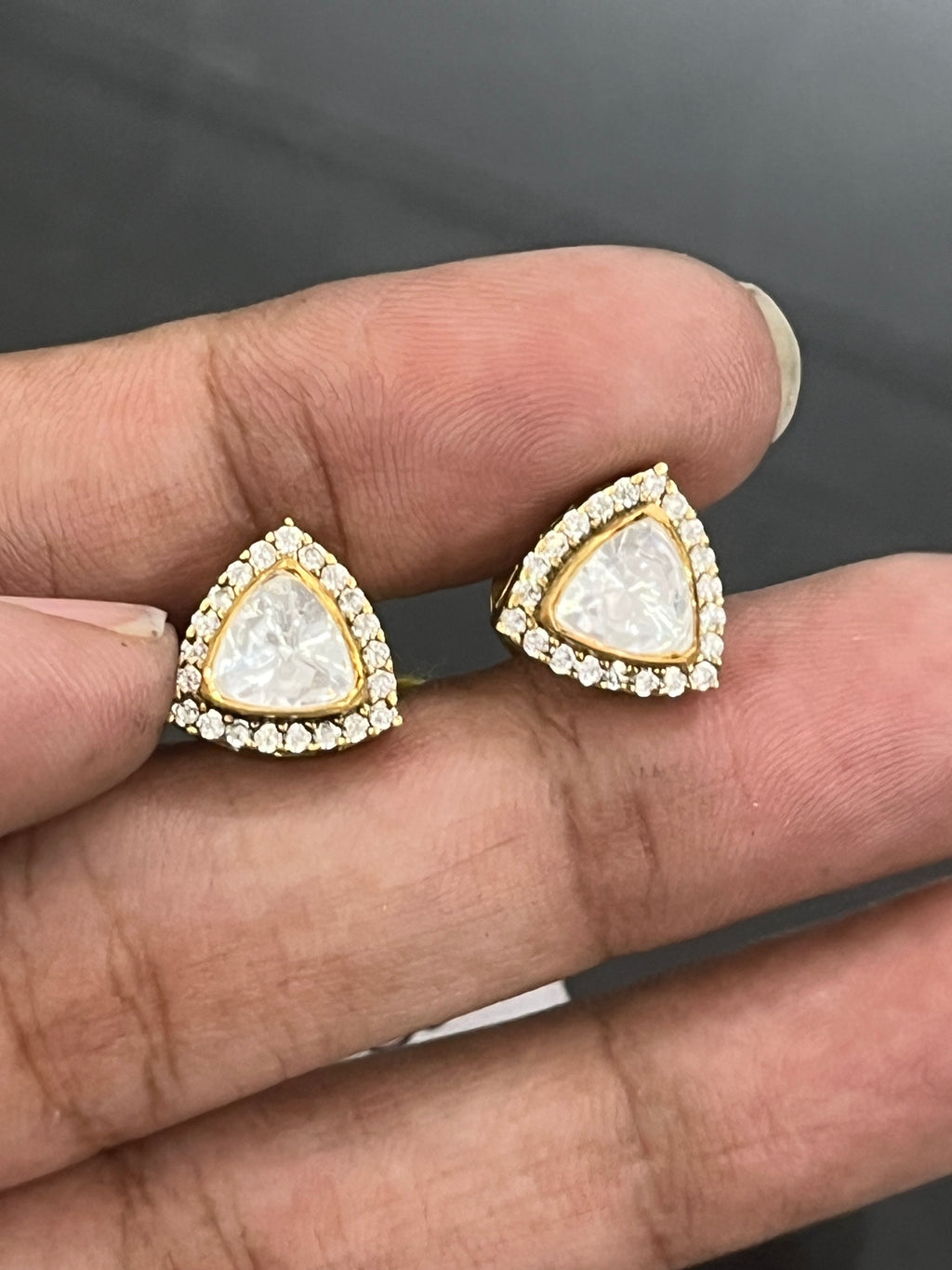 CF032 silver Earrings