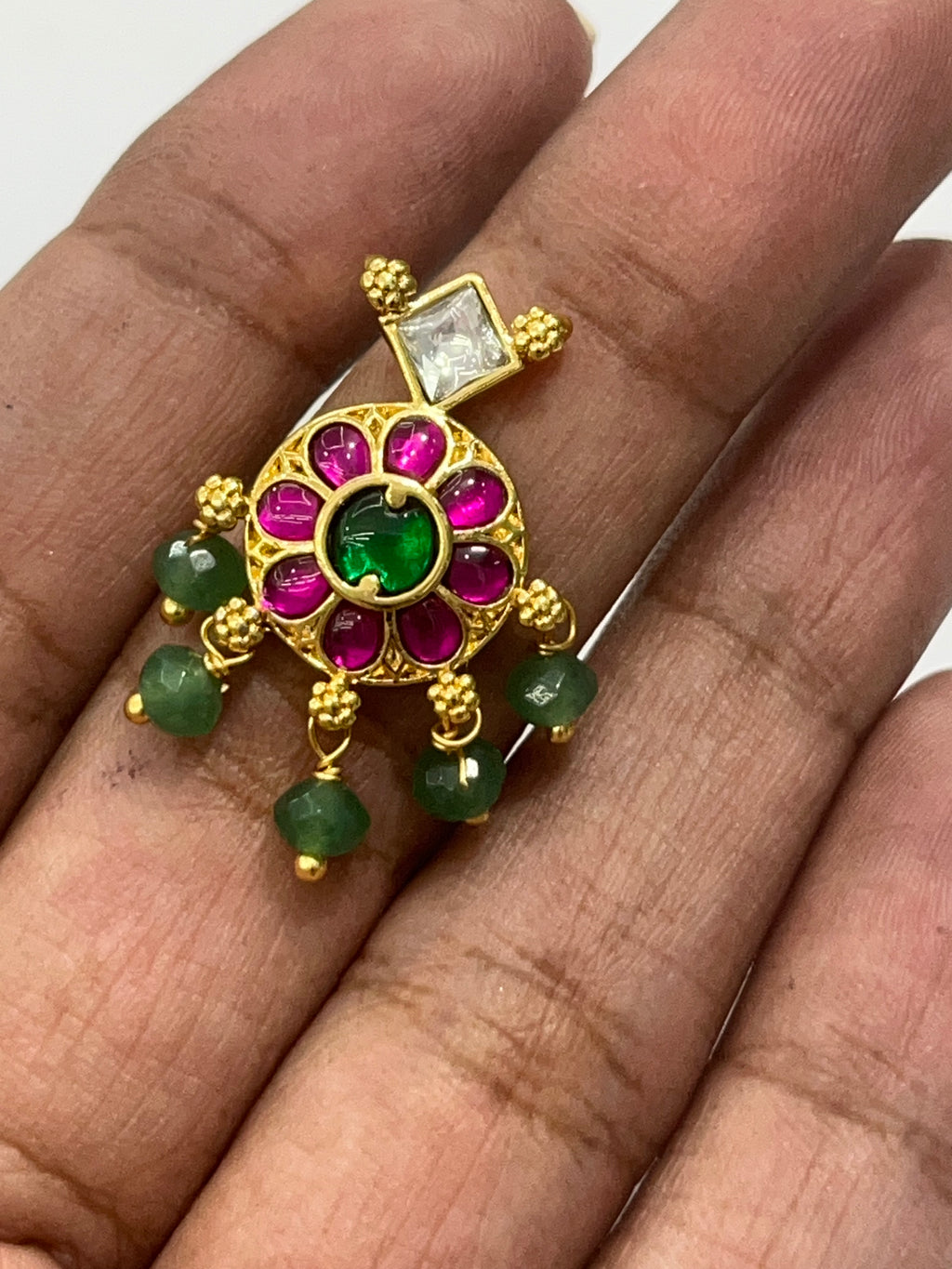 CF051 Kundan pedant