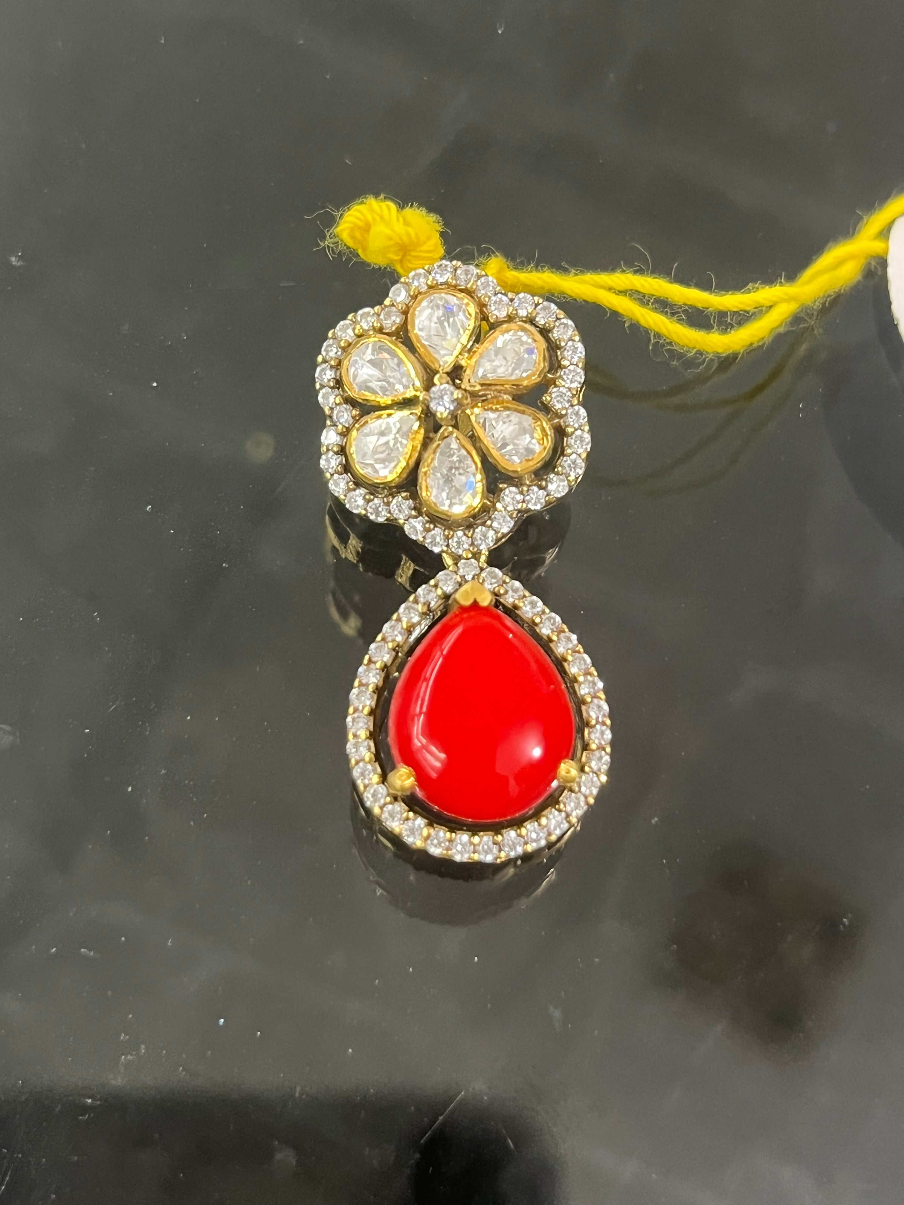 CF063 92.5 silver pendant