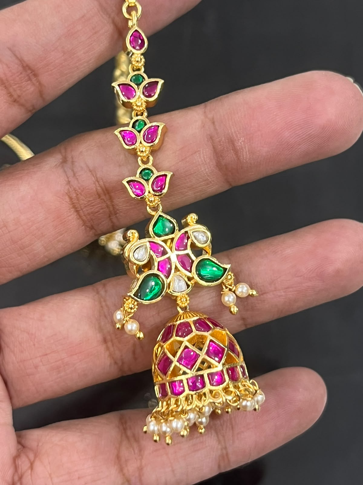 CF064 Kundan Earrings