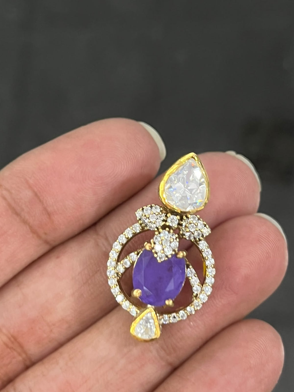 CF067 92.5 silver pendant