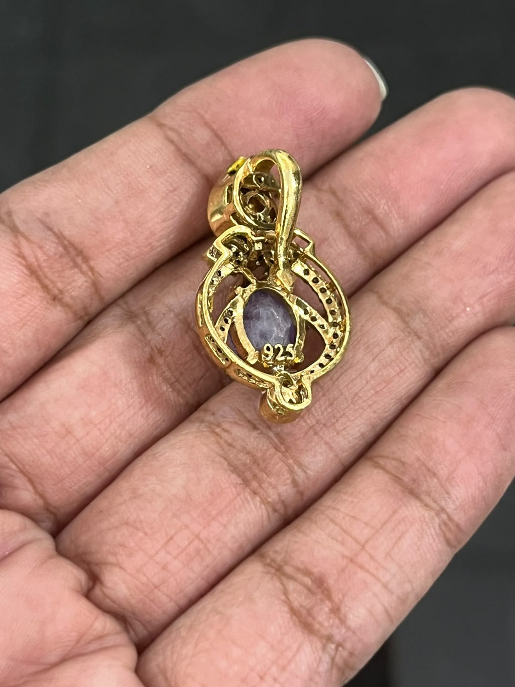 CF067 92.5 silver pendant