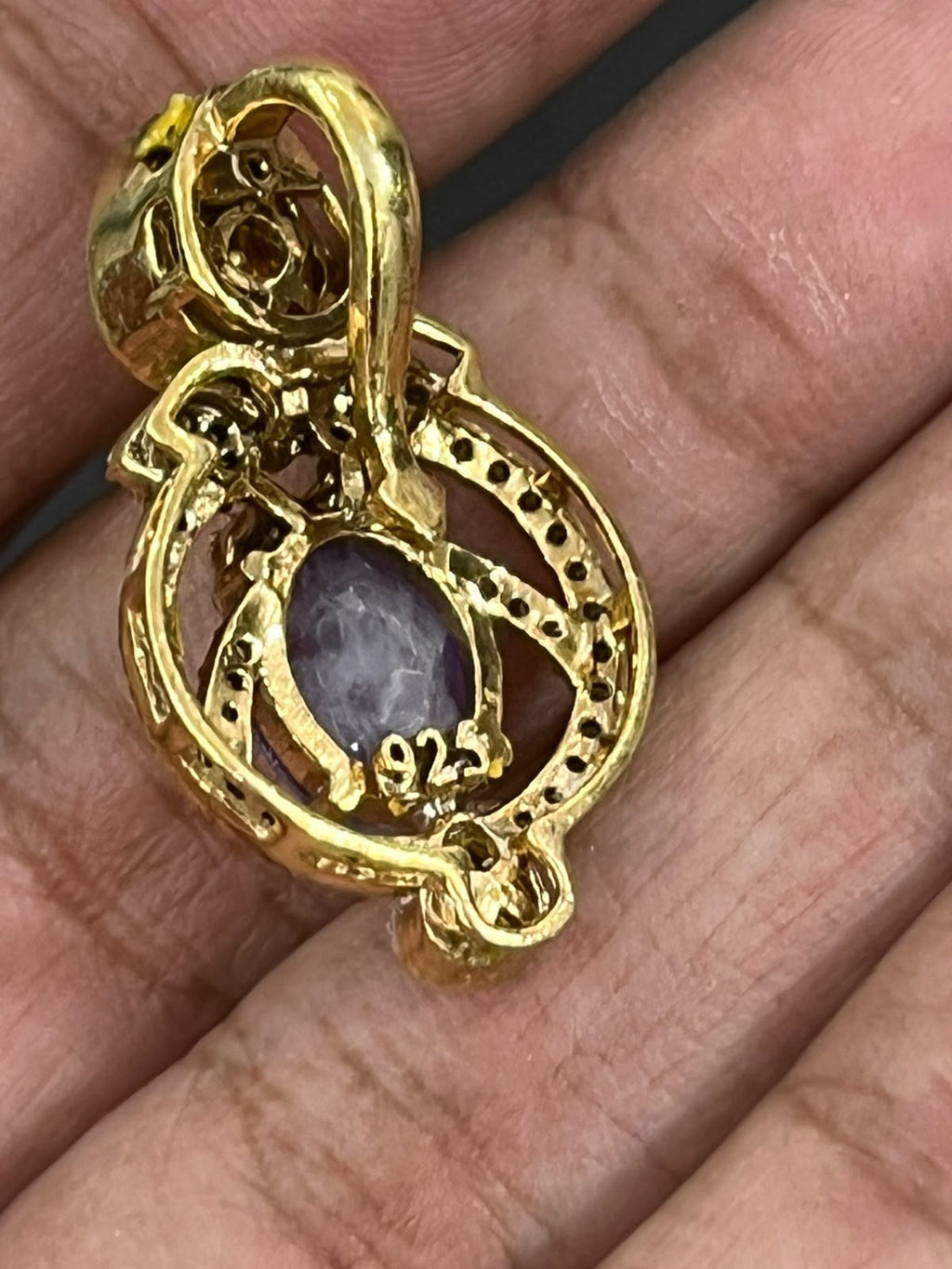 CF067 92.5 silver pendant