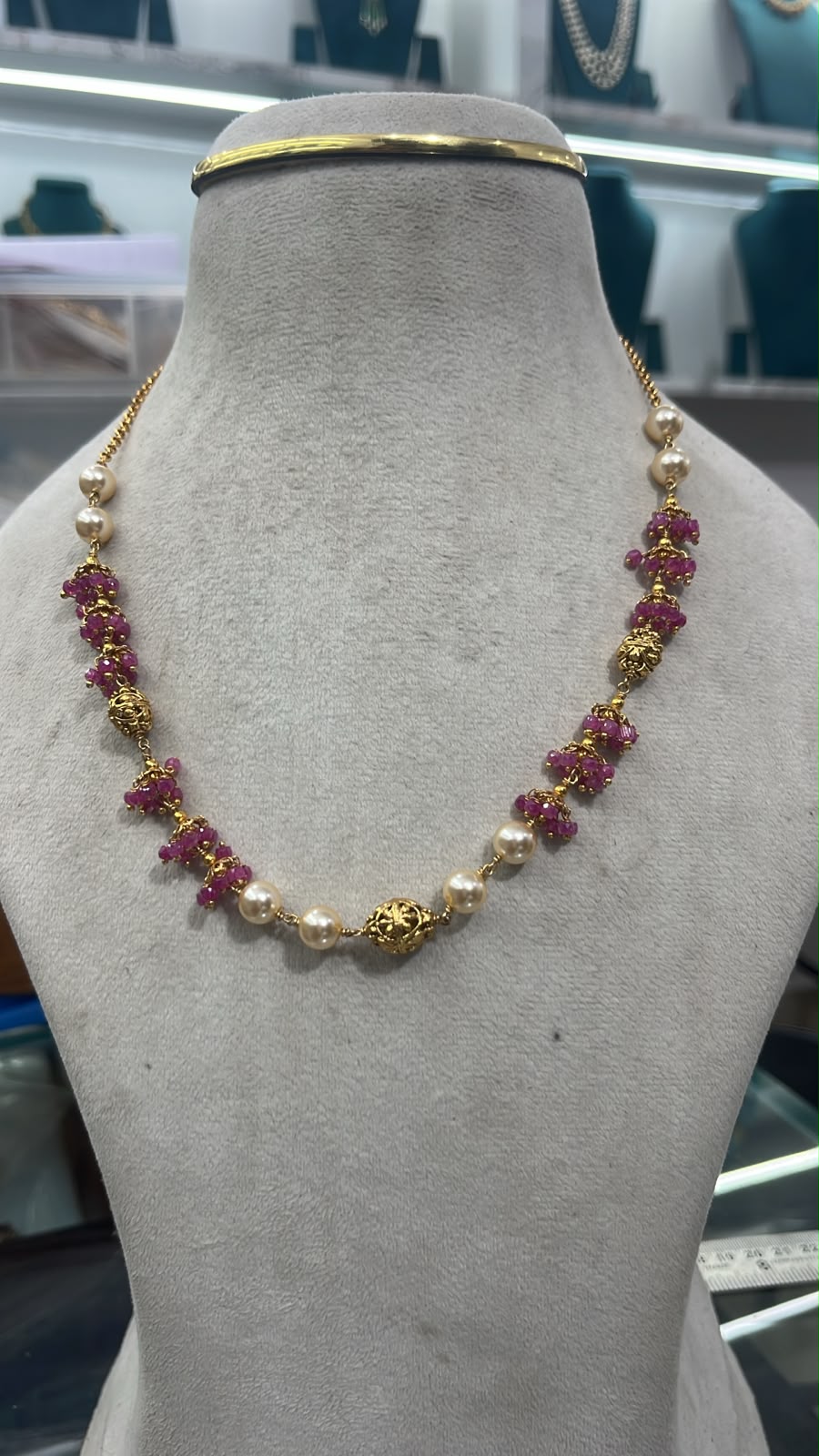 CF012 cz beads mala