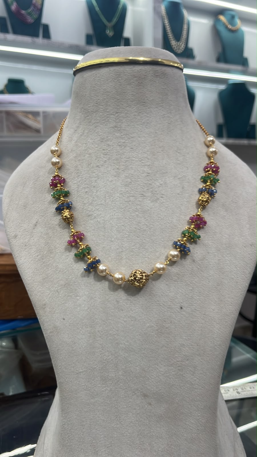 CF012 cz beads mala