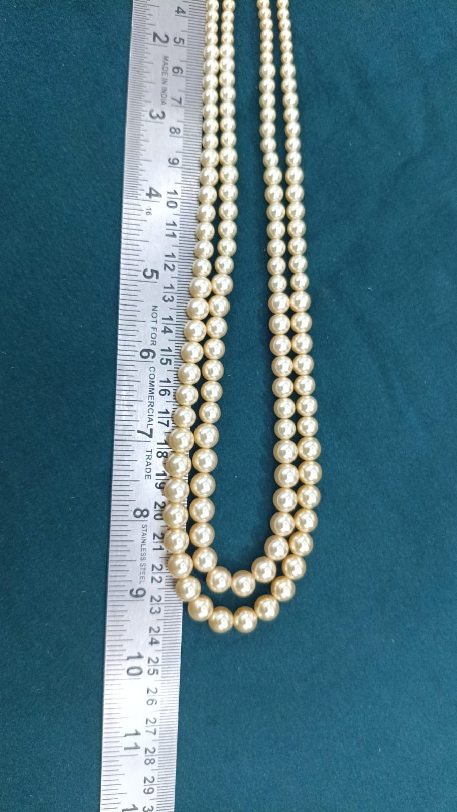 CF016 Swarovski pearls mala
